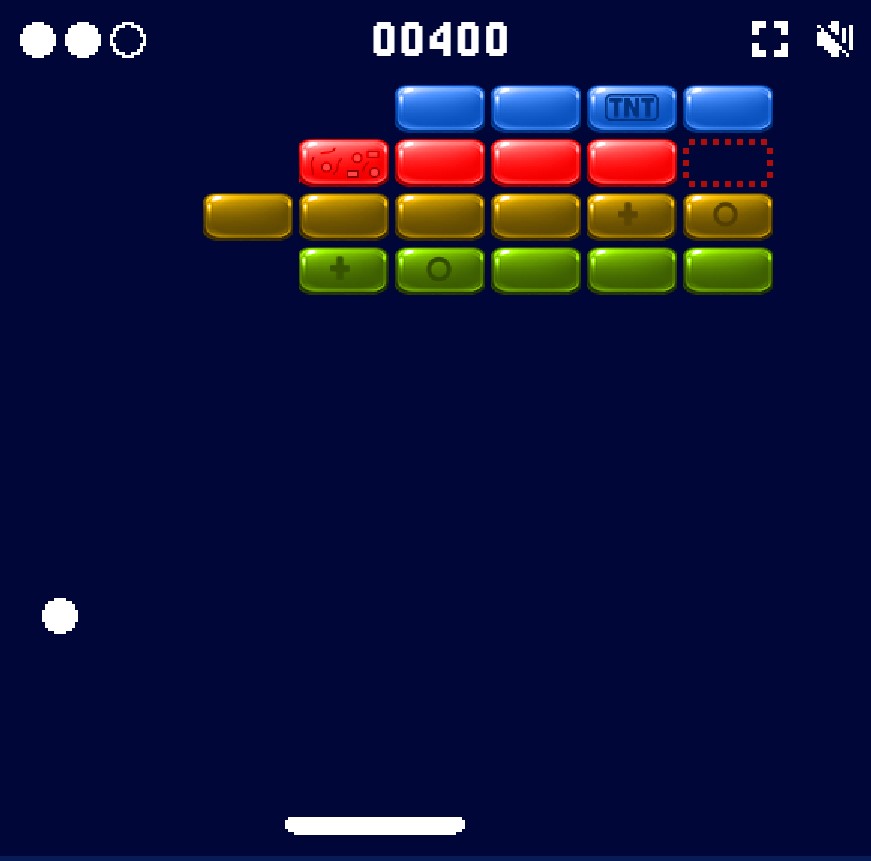 Navigate Your Paddle in Block Breaker
