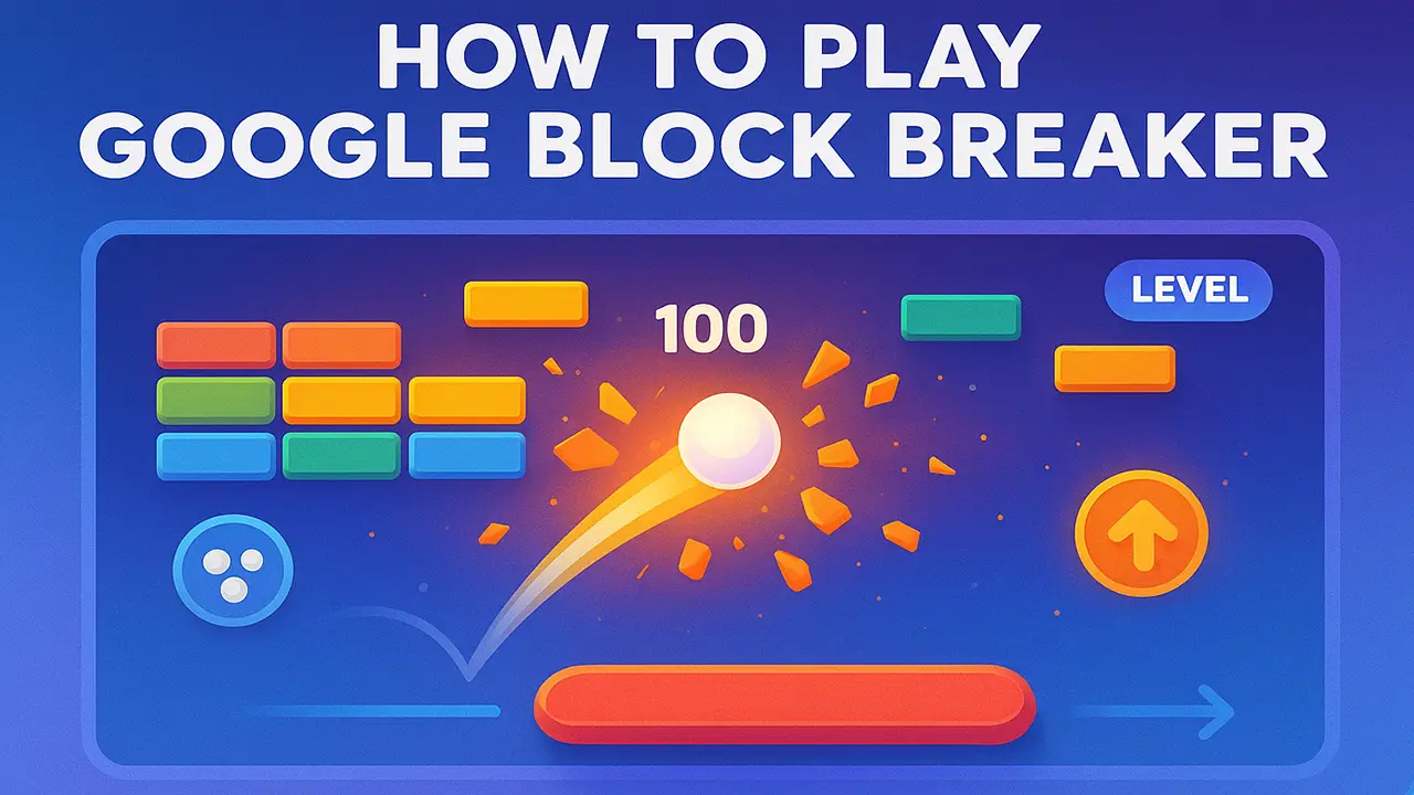 How to Play Google Block Breaker